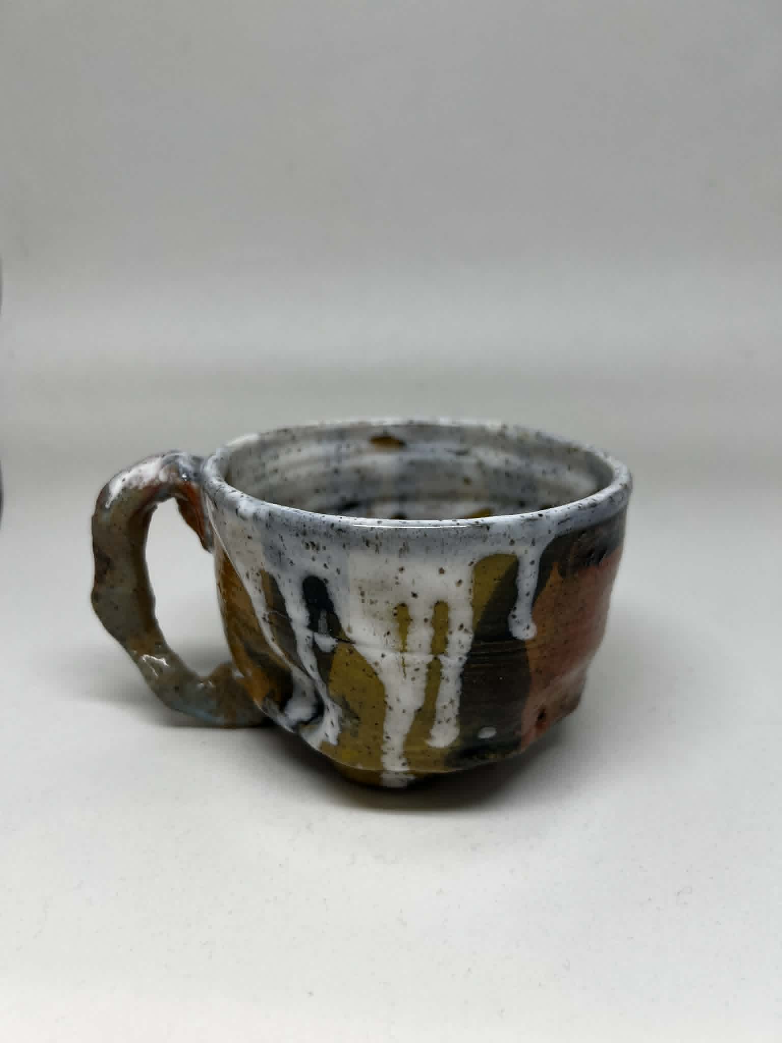 speckled drip 10oz mug