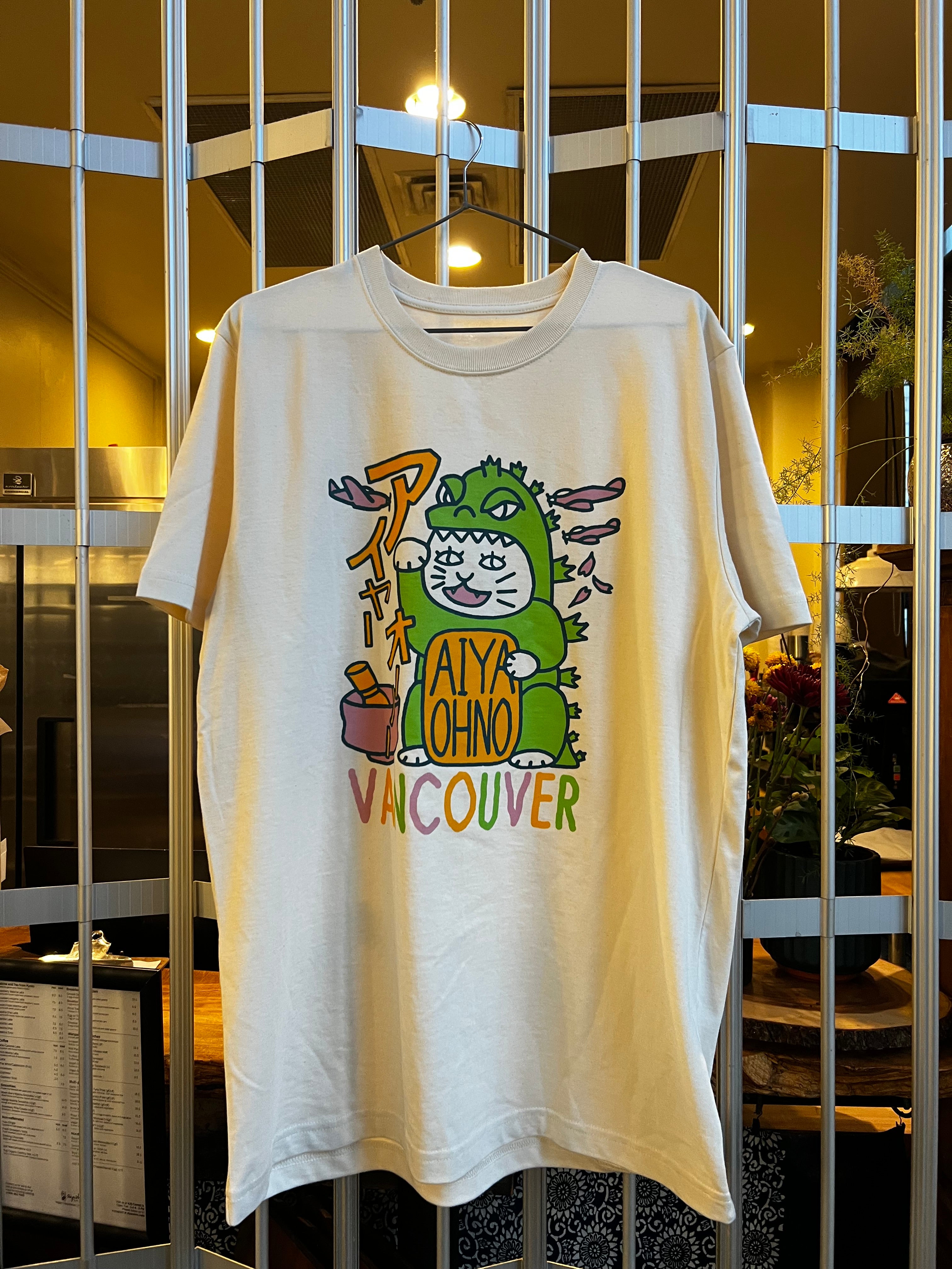 275 GSM Heavy Weight Tee with logo.